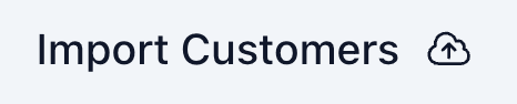 Import settings dashboard